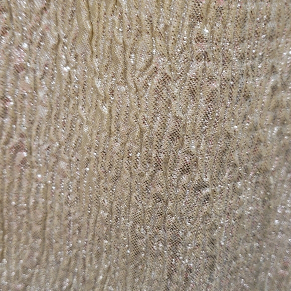 Lulus Dress gold fabric - Picture 12 of 13